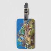 Koraalrif en riffen Bagagelabel (Voorkant (verticaal))