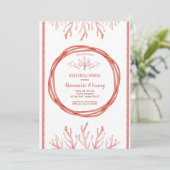 Koraalrif Kaart (Staand voorkant)