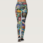 Koraalrif Mariene Leven: Vis en dieren Leggings (Achterkant)