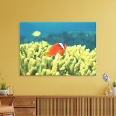 Koraalrif met tropische vissen canvas afdruk (Insitu (Woonkamer))