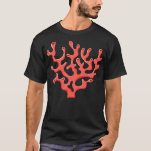 Koraalrif oceaanwater aquarium duiken t-shirt