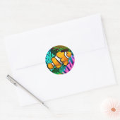 Koraalrif Percula Clown Annoom Vis Sticker (Envelop)