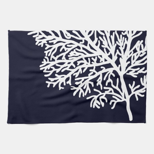 Koraalrif Theedoek (Horizontaal)