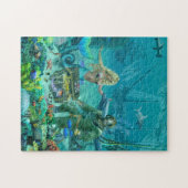 Koraalrif van Mermaid Legpuzzel (Horizontaal)