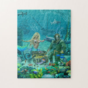 Koraalrif van Mermaid Legpuzzel
