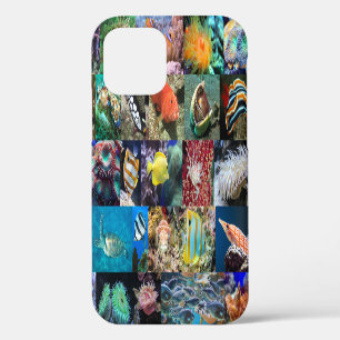 Koraalrif Vissen Dieren, Fotocollage voor Professi iPhone 12 Pro Hoesje