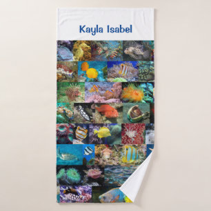 Koraalrif Zeevisdieren Fotonaam Badhanddoek