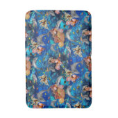 Koraalriffen, dolfijnen en vis badmat (Voorkant Verticaal)