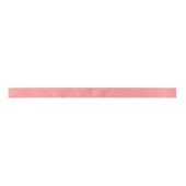 Koraalrood en wit zigzag Chevron Pattern Lint (Voorkant)