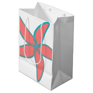 Koraalroze bruin medium cadeauzakje