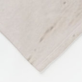 Koraalroze flamingo's en palmleder op het strand fleece deken (Hoek)