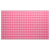 Koraalroze harten, dieper roze achtergrond stof (Yard (91,4 cm))