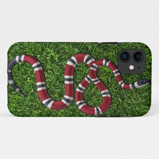 koraalslang Case-Mate iPhone case (Achterkant (horizontaal))