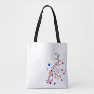 Koraaltas met all-over-print Tas, schouder Tas