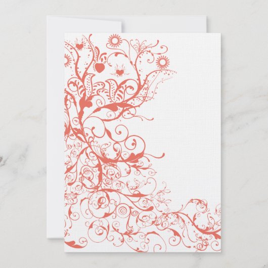 Koraalvogels en zwembroeken kaart (Achterkant)