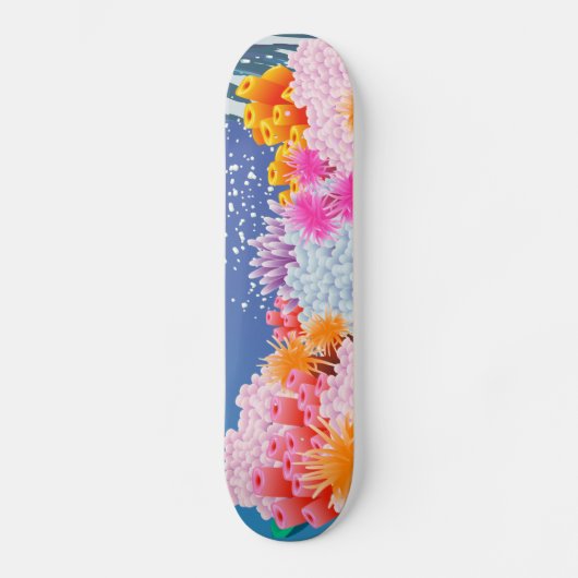 Koraalzee Skateboard (Voorkant)
