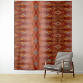 Koralen Ikat 4 Wandkleed (In situ)