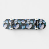 Koralen met schelpenpatroon skateboard (Horizontaal)