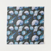 Koralen met schelpenpatroon wandkleed (Voorkant)