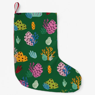 Koralen & Zee Planten: Onderwaterpatroon Kleine Kerstsok