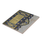 Koran (blz. 2) tegeltje (Zijkant)