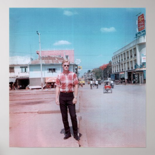 Korat Thailand 1968 Poster (Voorkant)