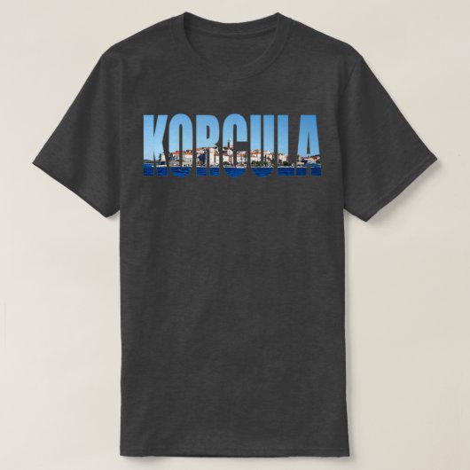 Korcula T-shirt (Design voorkant)