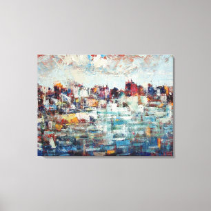 Korcula Town Canvas Afdruk