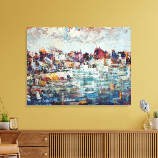 Korcula Town Canvas Afdruk (Insitu (Woonkamer))