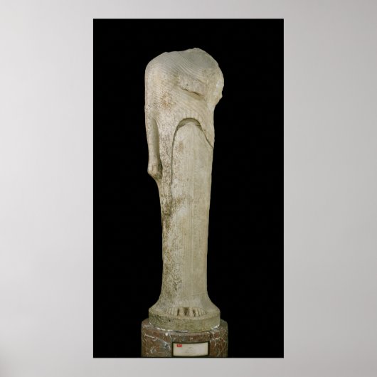 Kore figuur gewijd aan Hera Poster (Voorkant)