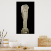 Kore figuur gewijd aan Hera Poster (Keuken)