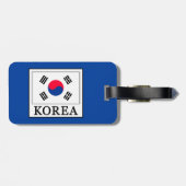 Korea Bagagelabel (Achterkant horizontaal)
