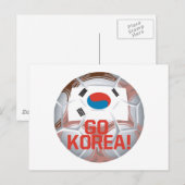 Korea Briefkaart (Voorkant / Achterkant)