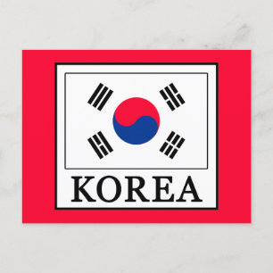 Korea Briefkaart