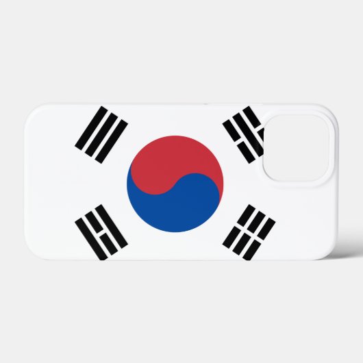 Korea Case-Mate iPhone Case (Achterkant (horizontaal))