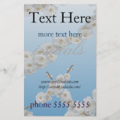 Korea Cherry Blossom White Flyer (Voorkant)