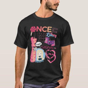 Korea Geïnspireerde Kpop één keer tweemaal wat T-shirt