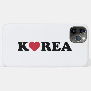 Korea Love Heart iPhone 11 Pro Max Hoesje