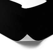 Korea Love Heart Flag Poster (Hoek)