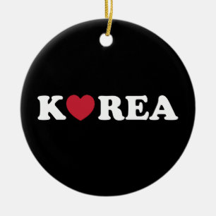 Korea Love Heart Flask Keramisch Ornament