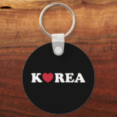 Korea Love Heart Keychain (Voorkant)