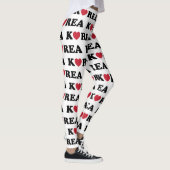 Korea Love Heart Leggings (Rechts)