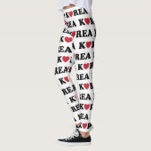 Korea Love Heart Leggings (Links)