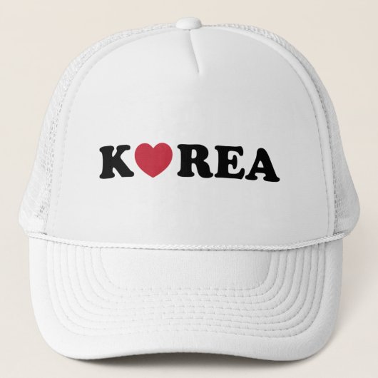 Korea Love Heart Trucker Pet (Voorkant)