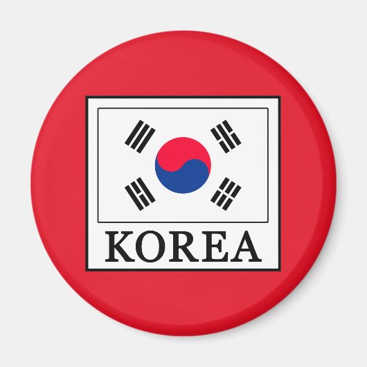 Korea Magneet (Voorkant)