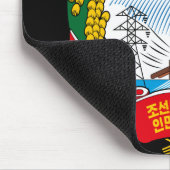 korea noord embleem muismat (Hoek)