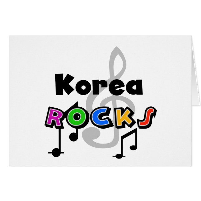 Korea Rocks (Voorkant Horizontaal)