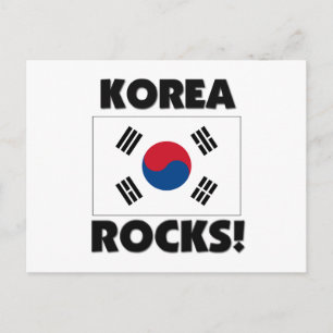 Korea Rocks Briefkaart