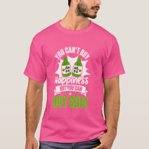 Korea Soju Alcohol Drink voedsel Kpop T-shirt