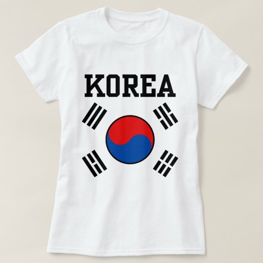 Korea T-shirt (Design voorkant)
